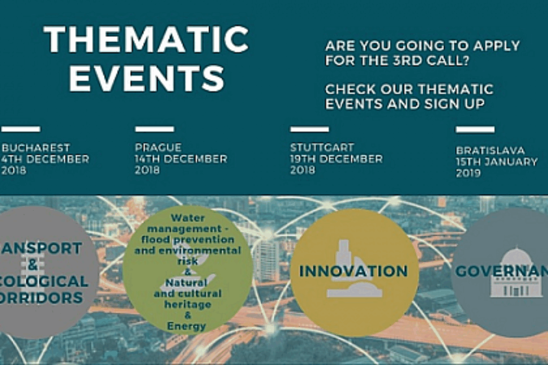 Be prepared for the 3rd Call in the Danube Transnational Programme