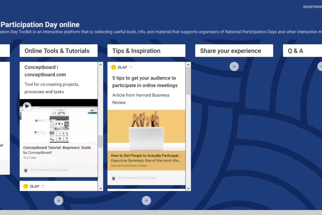 How to engage people online in policy development?
