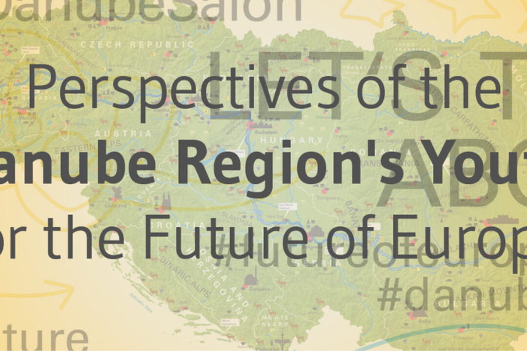 Join the Youth.DanubeSalon this Friday!