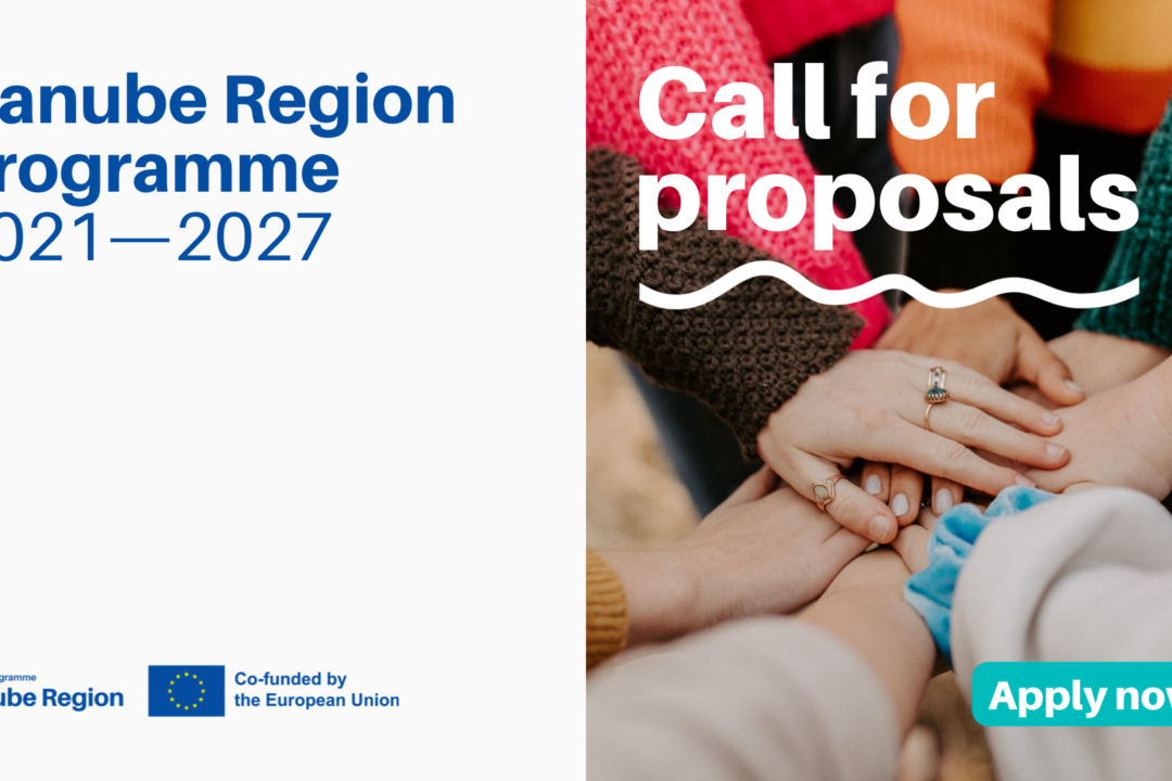 Danube Region Programme’s 1st Call is open!