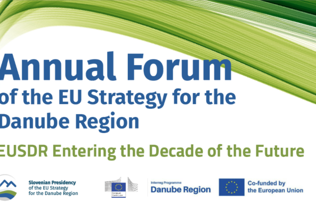 12th EUSDR Annual Forum: “EUSDR Entering the Decade of the Future” | Registration Open